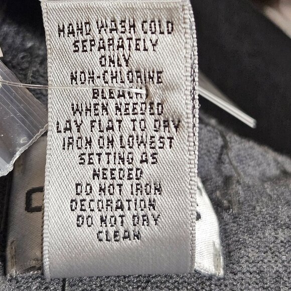 Chicos Cardigan Womens Size 3 Large Black Dip Dye Glam LS Sweater Sequins NWT - Picture 9 of 10